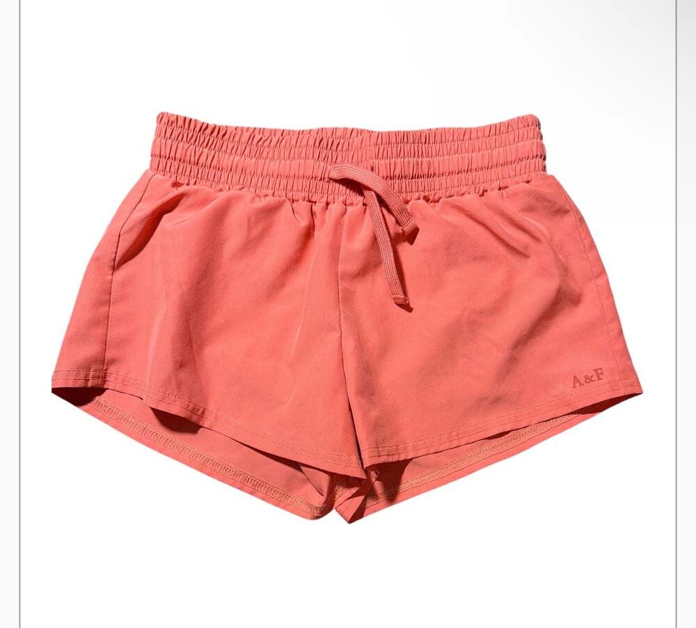 Abercrombie Kids Girls Athletic Running Shorts Coral Size 9/10
